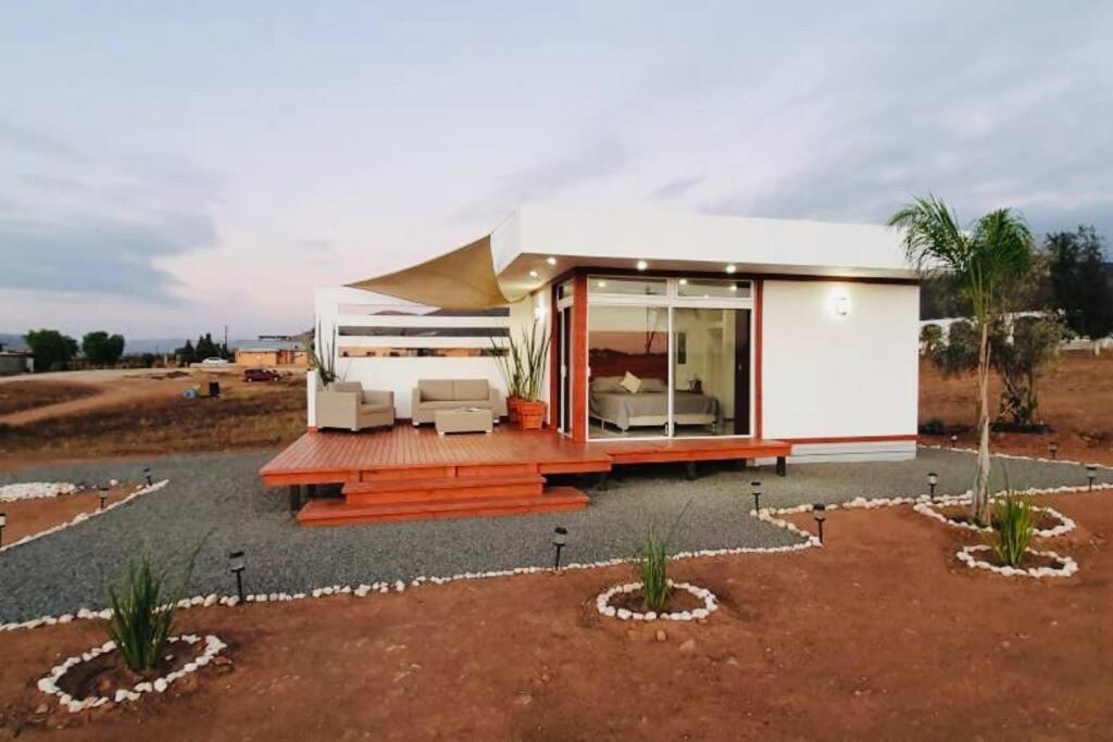 Cabana El Alamo Con Jacuzzi Valle de Guadalupe Exterior photo